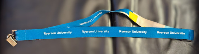 Souvenir Ryerson University Lanyard 20" Length Collectible