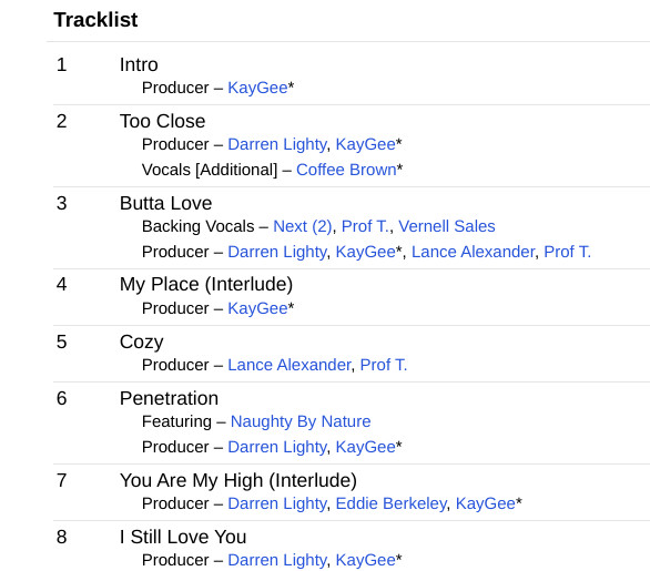 Rated Next by Next (Artist) CD - photo 5