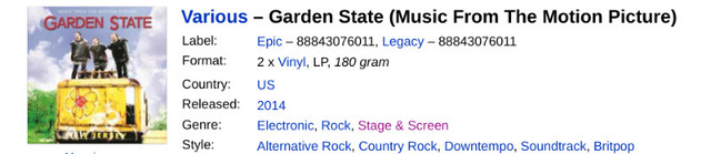 Garden State Various (Artist) Format: Audio CD - photo 3