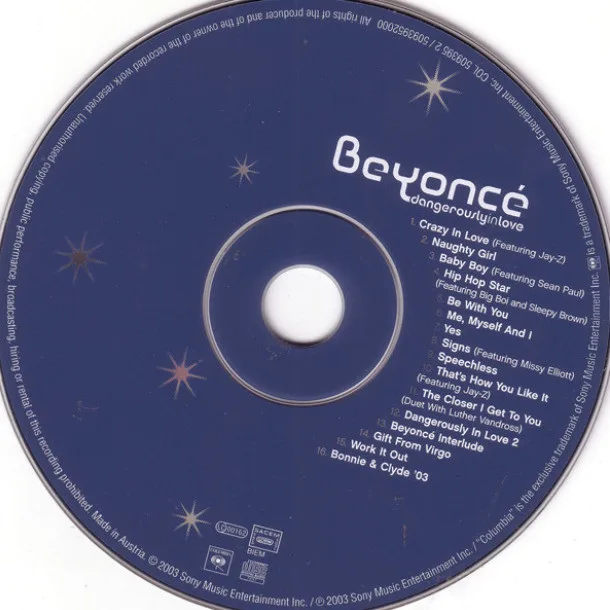 Dangerously in Love Beyonce Audio CD image indicator(3)