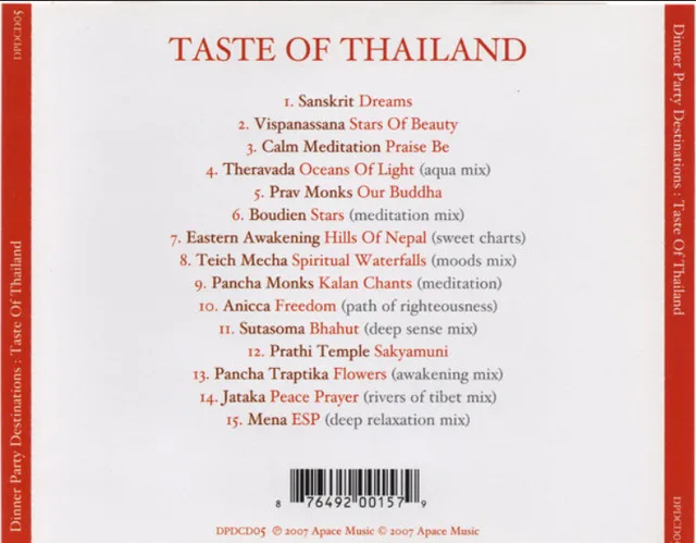 CD Taste of Thailand - Dinner Party image indicator(2)