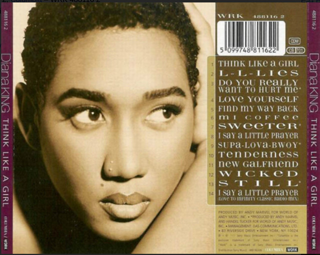 CD Think Like a Girl by King, Diana - photo 2