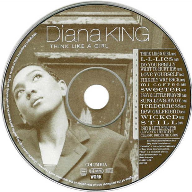 CD Think Like a Girl by King, Diana - photo 3