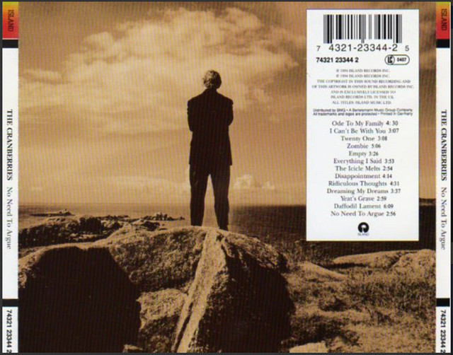 No Need to Argue : Cranberries (Artist) Format: Audio CD - photo 2