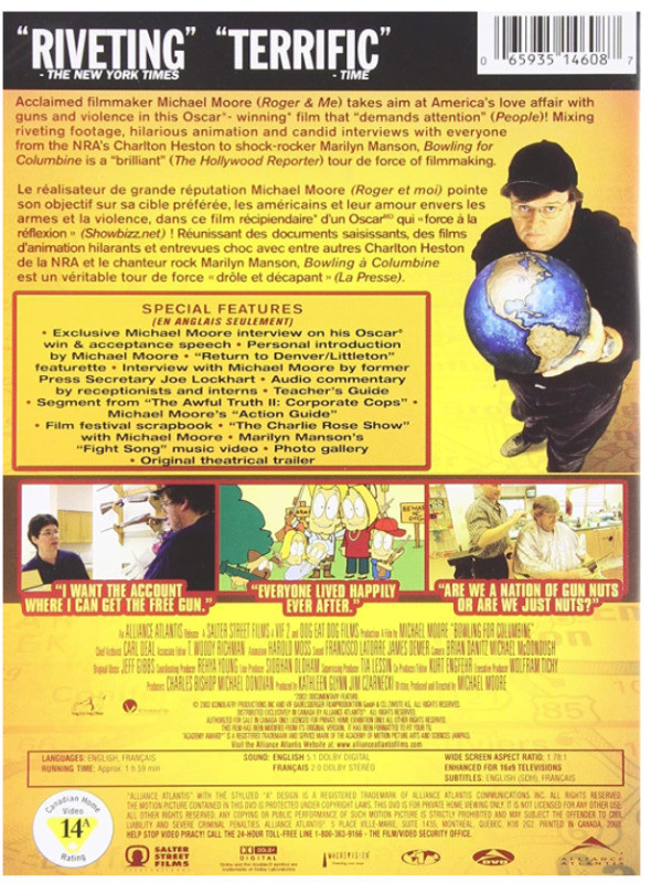Bowling for Columbine DVD - photo 2