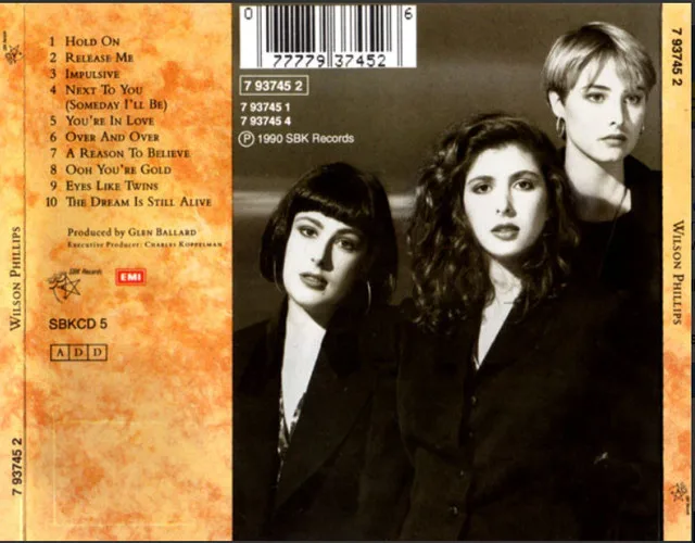 Wilson Phillips : WILSON PHILLIPS Audio CD image indicator(2)