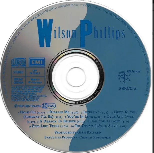 Wilson Phillips : WILSON PHILLIPS Audio CD image indicator(3)