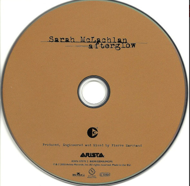 Afterglow : Sarah Mclachlan (Artist) Format: Audio CD - photo 5