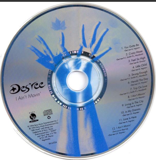 I Ain't Movin' : Des'ree (Artist) Format: Audio CD - photo 3