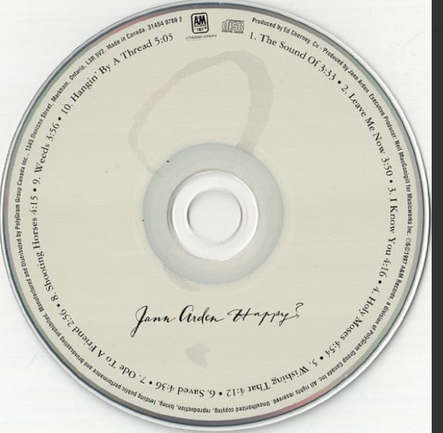 Happy? - Arden, Jann (Artist) Format: Audio CD - photo 2