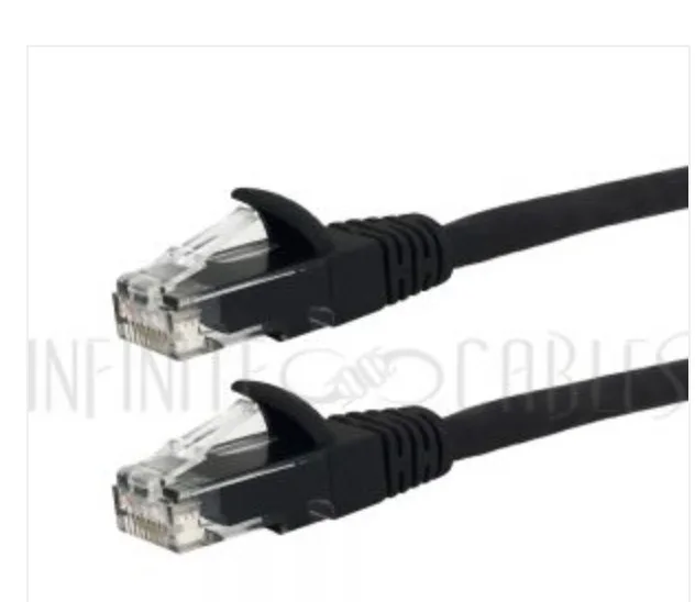 ethernet cable black six feet image indicator(2)