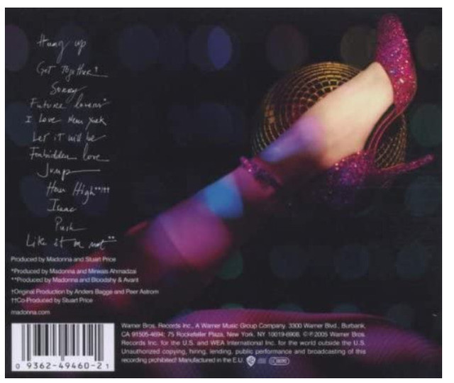 Confessions on a Dance Floor - Madonna CD - photo 2