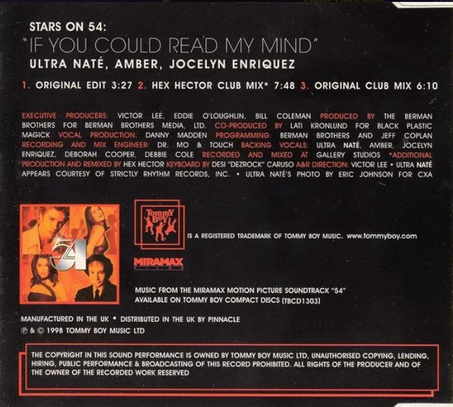 Stars On 54 – If You Could Read My Mind CD image indicator(4)