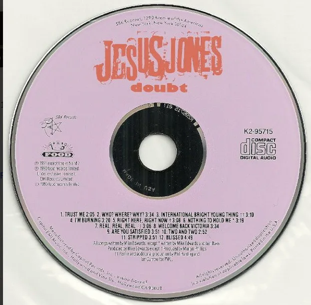 Doubt Jesus Jones (Artist) Format: Audio CD image indicator(3)