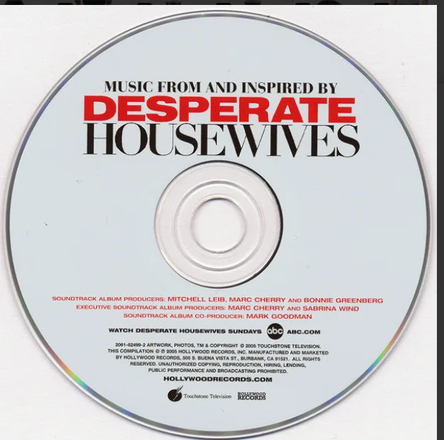 Desperate Housewives Various Artists CD image indicator(3)