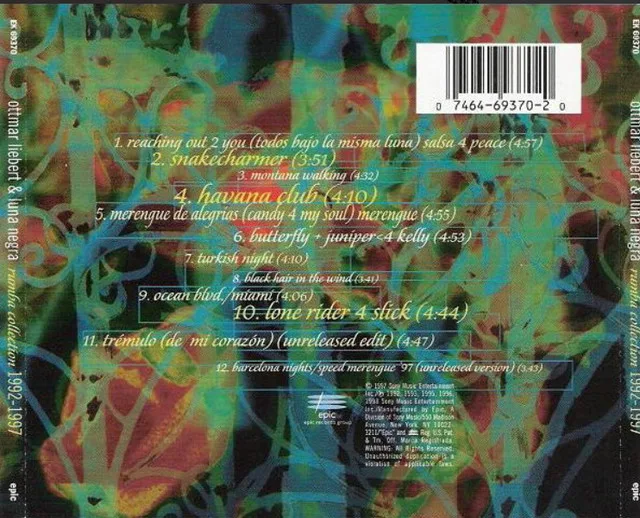Rumba Collection 1992-1997 LIEBERT,OTTMAR / NEGRA,LUNA CD image indicator(2)