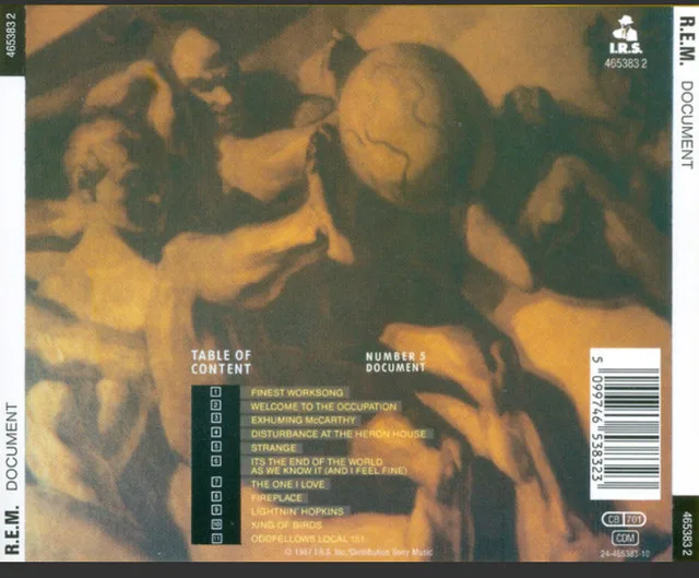 Document R.E.M. (Artist) Format : CD image indicator(2)
