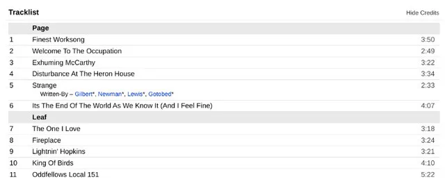 Document R.E.M. (Artist) Format : CD image indicator(4)