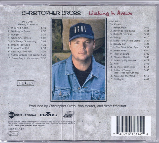 Walking In AvalonCross, Christopher (Artist) Format: CD - photo 2