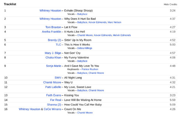 Waiting To Exhale: Original Soundtrack Album CD - photo 5