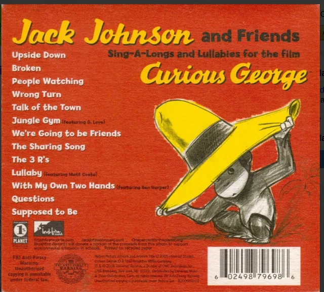 Curious George: Sing-A-Longs and Lullabies for the Film CD image indicator(2)