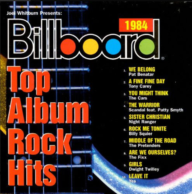 Billboard Top Album Rock Hits 1984 : CD