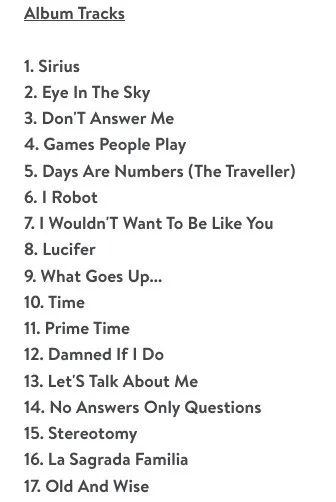 The Best Of The Alan Parsons Project CD image indicator(2)