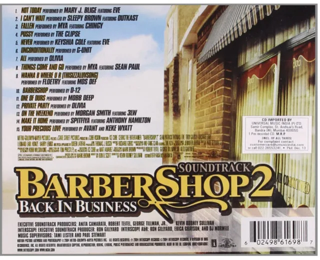 Barbershop 2: Back in Business CD image indicator(2)