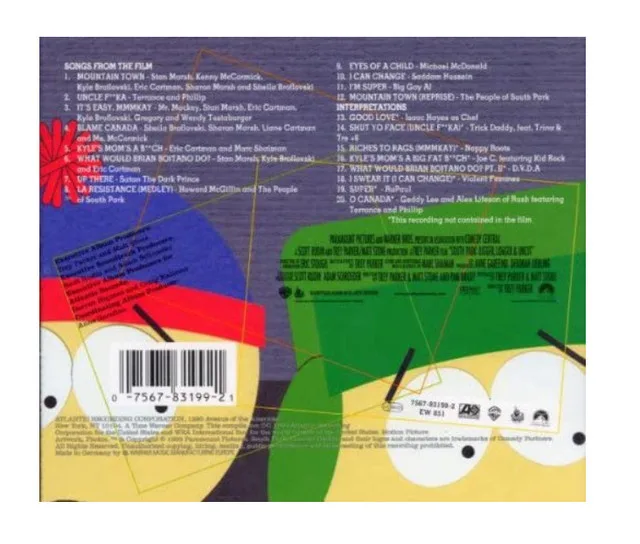 South Park: Bigger, Longer & Uncut - Music CD image indicator(2)