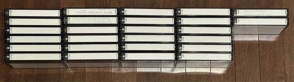 Sony Metal SR type IV cassette tapes (26 available) image indicator(2)