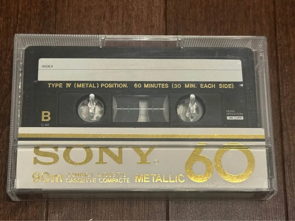 Sony Metallic 60 type IV cassette tape image indicator(2)