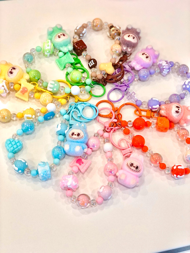 Labubu keychains