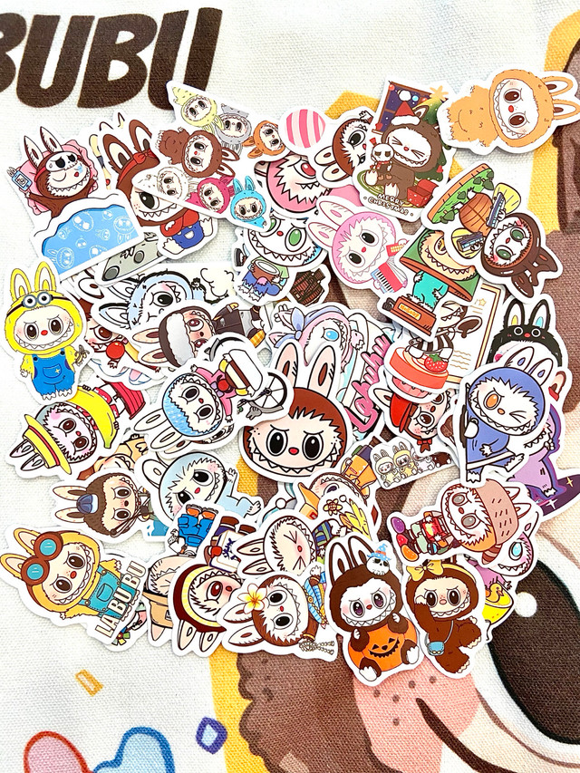 Labubu Stickers Lot 50pcs