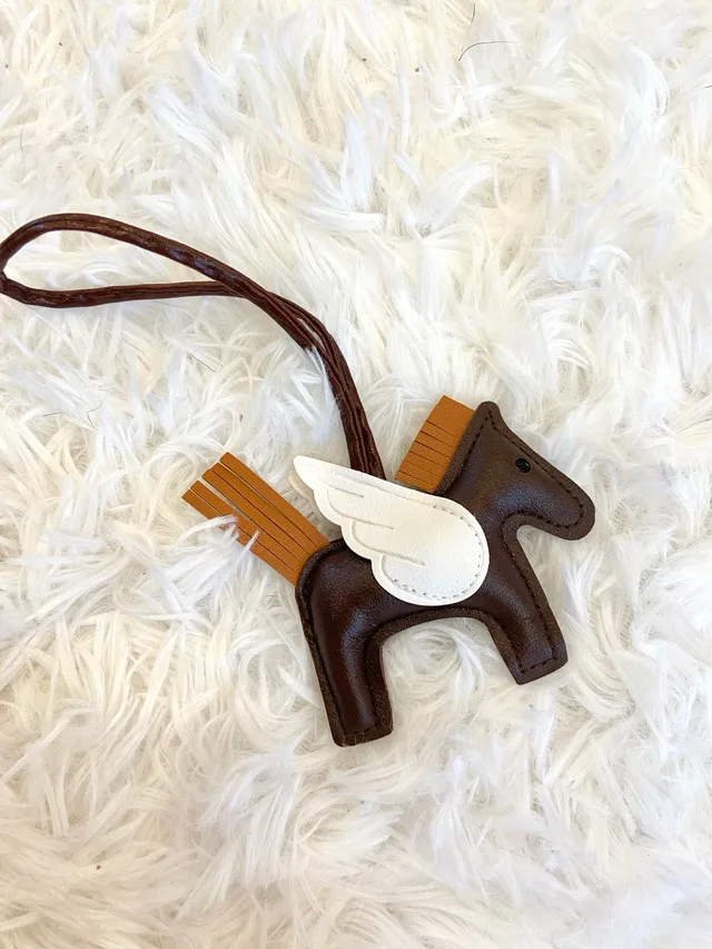 Pegasus Horse Bag Charm or Keychain image indicator(2)