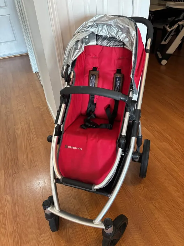 Uppababy Vista 2012 modell (Red) image indicator(4)