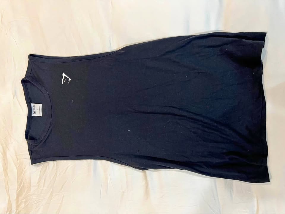 Gymshark Training Drop Arm Tank - Black