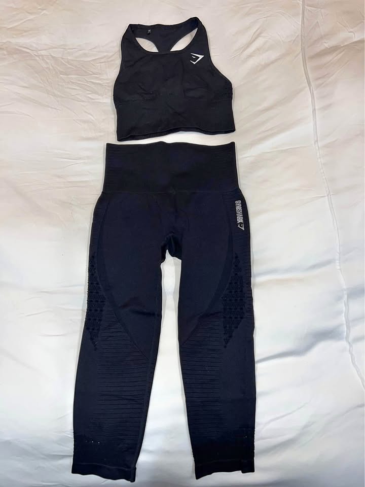 Gymshark Energy Seamless Set - Black