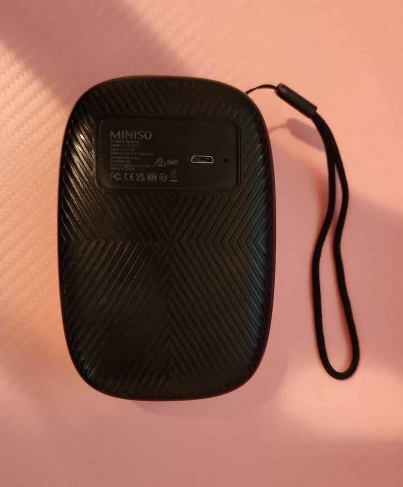 Black Portable Bluetooth Speaker - photo 2