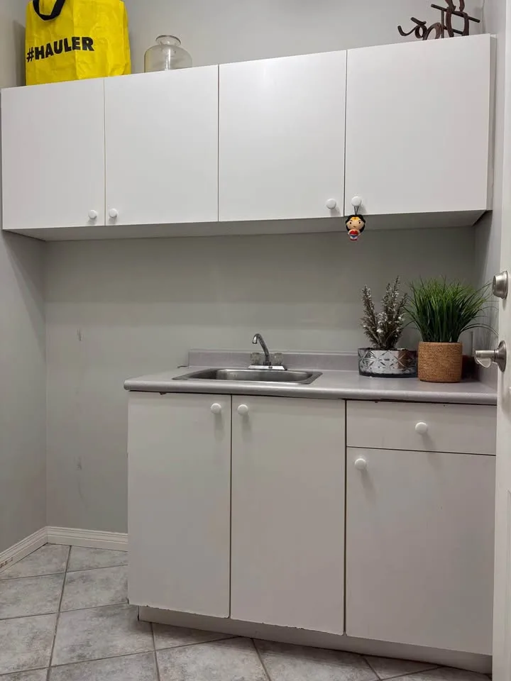 Laundry cabinet & sink & faucet image indicator(4)