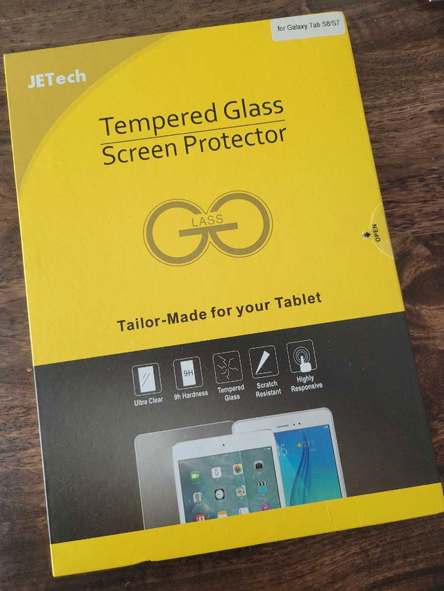 Galaxy Tab S7 S8 screen glass protector