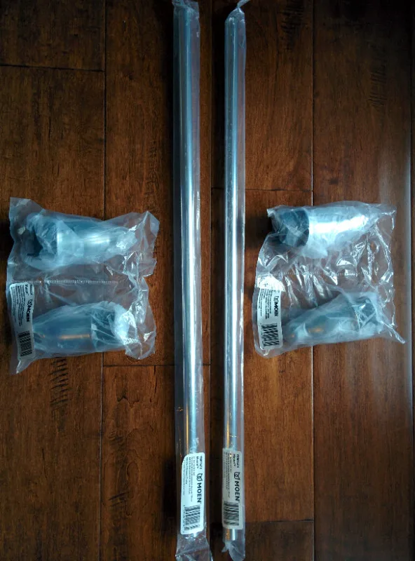 8 piece Moen Mason collection chrome bathroom hardware image indicator(3)