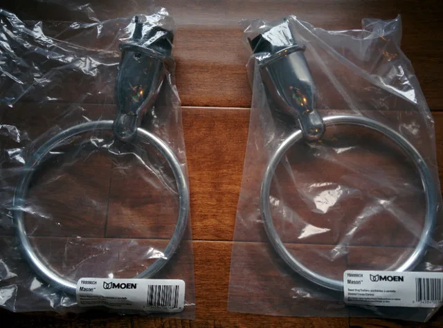 8 piece Moen Mason collection chrome bathroom hardware image indicator(6)