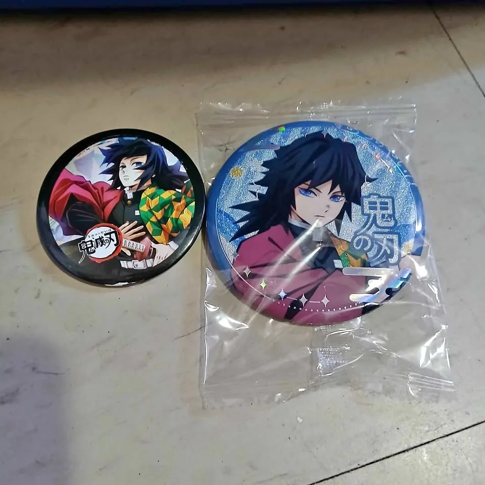 🧡 Demon Slayer Giyu Tomioka Pin Badges thumbnail