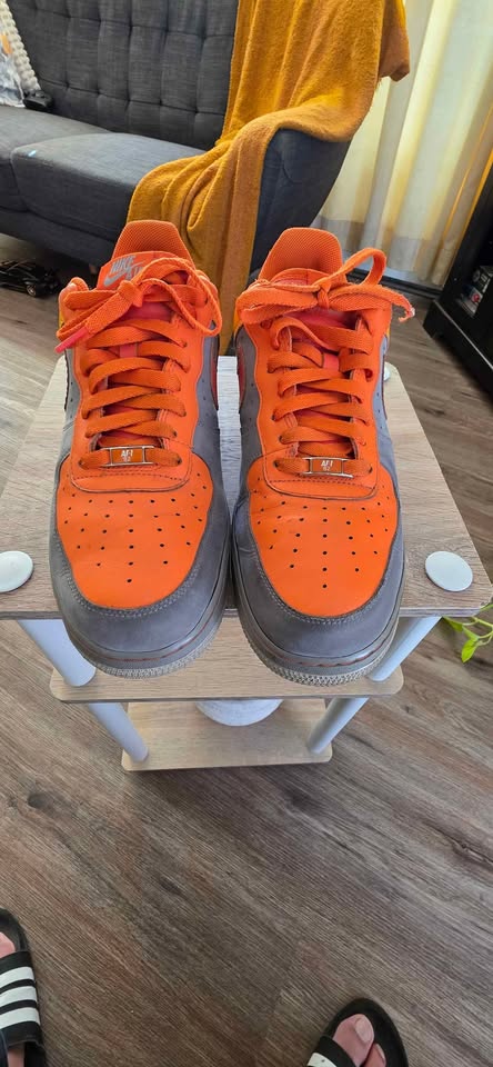 Nike Air Force 1 Low Barkley Pack Stealth Orange US 12 - photo 3
