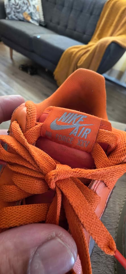 Nike Air Force 1 Low Barkley Pack Stealth Orange US 12 - photo 5