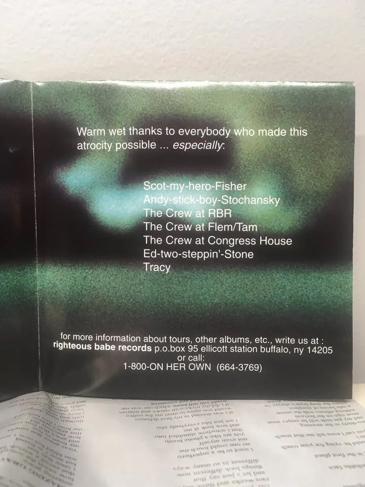 Ani Difranco - Dilate - CD With Lyric Sheet - Like New image indicator(8)