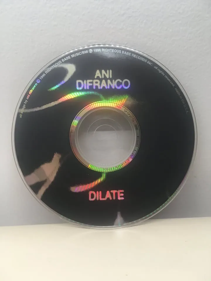 Ani Difranco - Dilate - CD With Lyric Sheet - Like New image indicator(9)