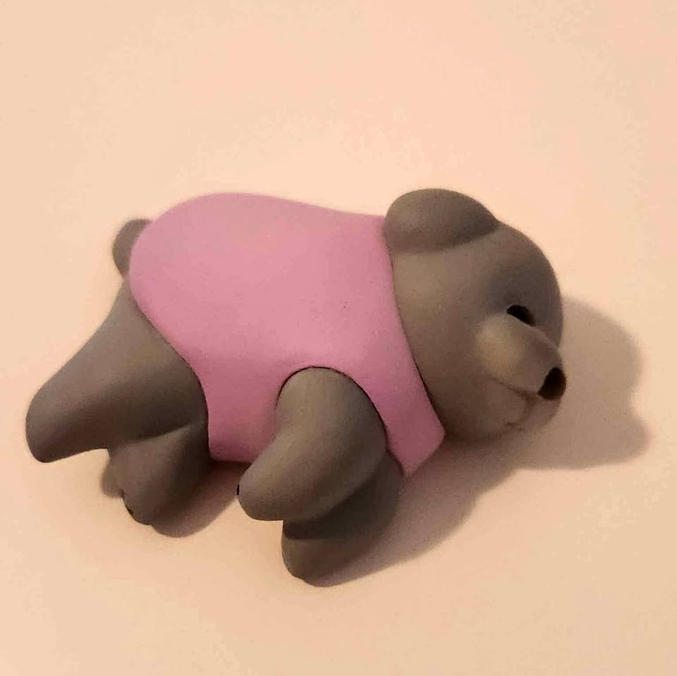 Dog gashapon/capsule figure