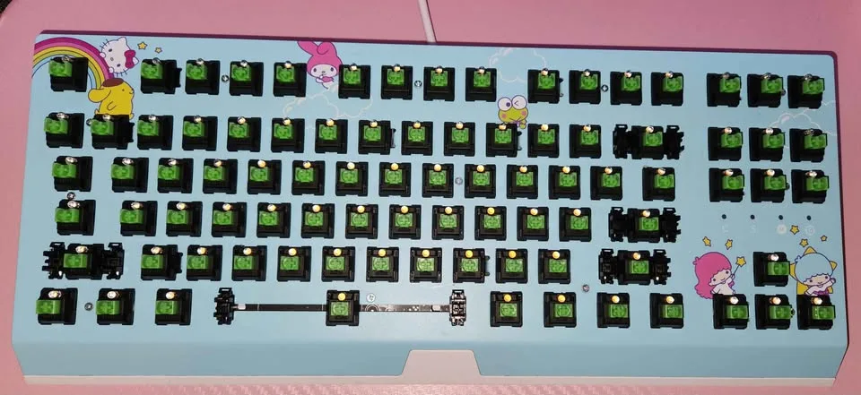 RAZER keyboard - Sanrio LIMITED EDITION image indicator(2)
