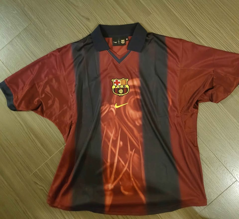 Travis Scott × Barcelona Retro 2000/2001 Home Skeleton - photo 2